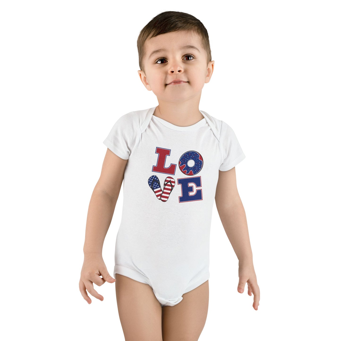 4th of July Baby Onesie
