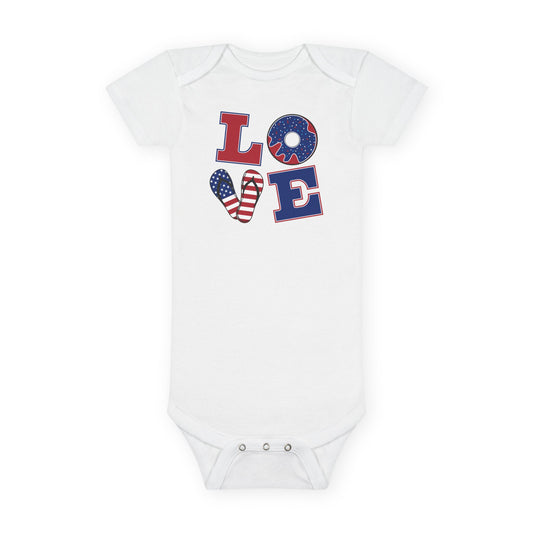 4th of July Baby Onesie