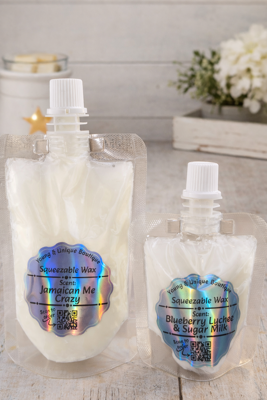 Squeezable Wax Melts 3oz pouch