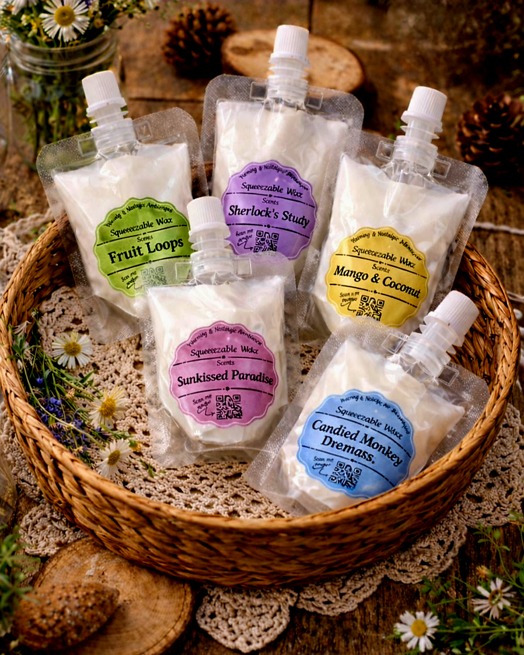 Squeezable Wax Melts Bundle Pack